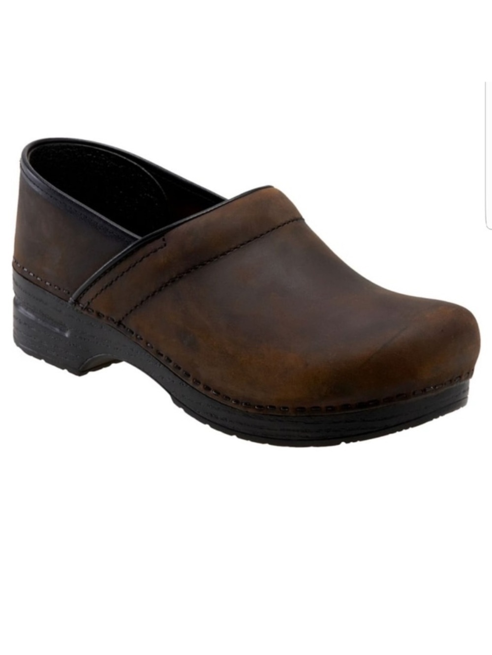 DANSKO Men’s Professional Clog in Antique Brown/Black Size 46